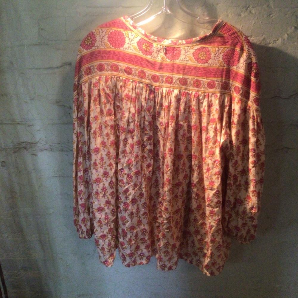 ! Beachgold boho blouse - Picture 6 of 7